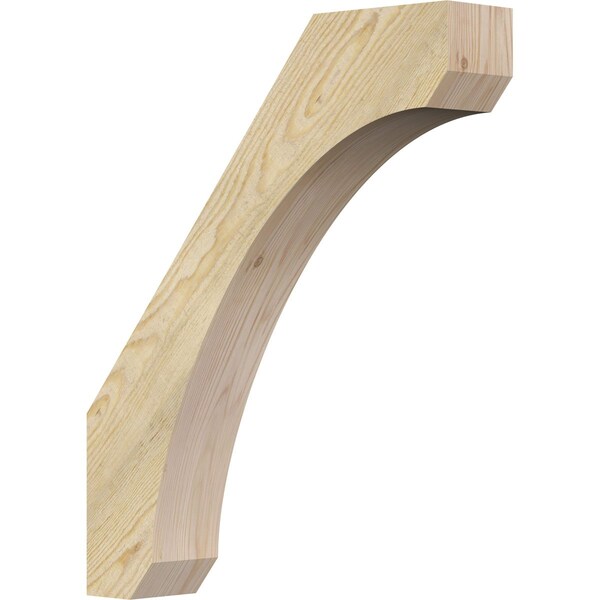 Ekena Millwork 4"W x 20"D x 24"H Legacy Rough Sawn Knee Brace, Douglas Fir BRC04X20X24LEC00RDF - main